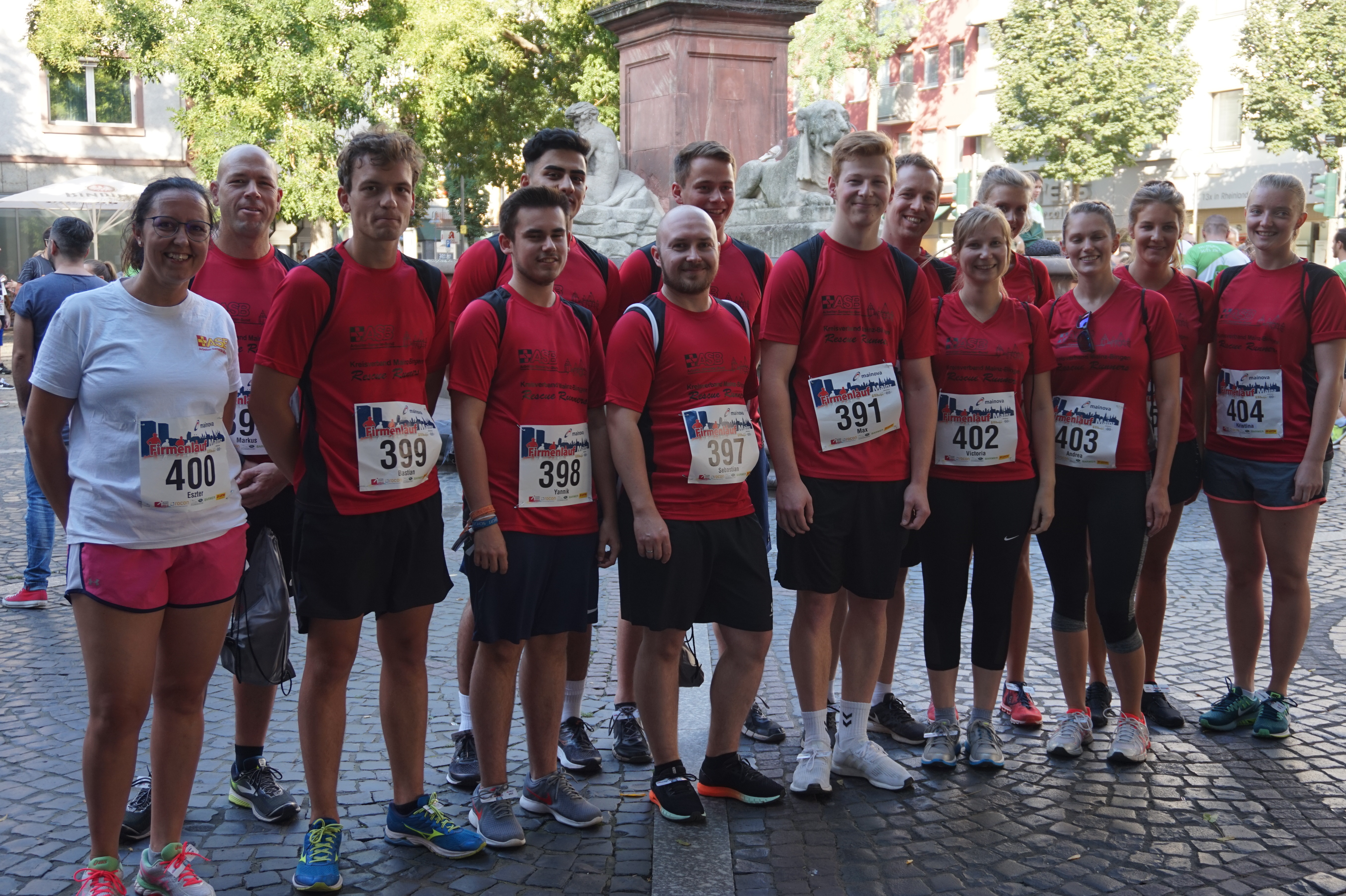 Erfolgreiche ASB Rescue Runners beim Firmenlauf